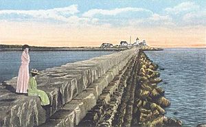 Breakwater & Lighthouse, Gloucester, MA