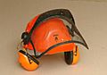 Chainsaw helmet