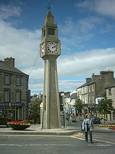 Clock in Westport