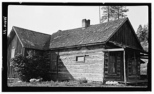 The John Holst homestead near Colville