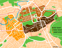 Edinburgh map