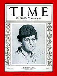 Frances Perkins TIME FC 1933