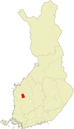 Location of Jalasjärvi in Finland