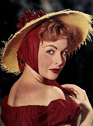 Jeanne Crain by Phil Stern, 1954.jpg