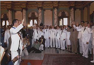 Leonel Fernandez First Cabinet 2004