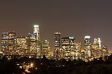 Los Angeles Skyline at Night