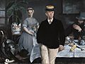 Luncheon in the Studio - Manet