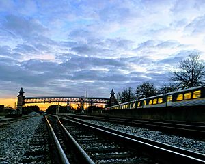 MARTA in Downtown East Point Georgia