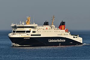 MV Loch Seaforth Approaching Stornoway, 9 May 2016