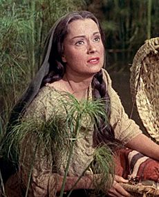 Martha Scott as Yochabel in The Ten Commandments trailer