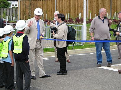 Michael Howard Opens Hawkinge Bypass