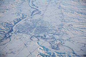 Miles City aerial