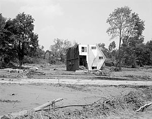 Overturned Home in Nelson (7797538480)