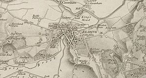 Reading OS map 1830