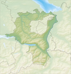 Gams is located in Canton of St. Gallen