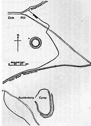 Roddenbury Camp Somerset Map.jpg