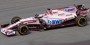 Sergio Perez 2017 Malaysia FP2 2