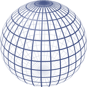 Sphere wireframe 10deg 3r