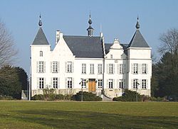 Wemmel Castle, former residence of the Marquess of Wemmel, now Town Hall.