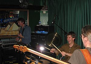 Allan Holdsworth, Chad Wackerman and Jimmy Johnson