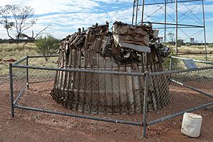 Blue Streak rocket remains