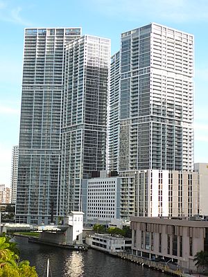 Brickell north entrance