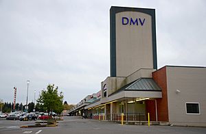 Cedar Hills Shopping Center from its west end (2016)