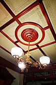 Ceiling lights Winchester Mystery House