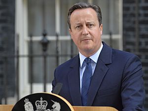 David cameron annouces resignation