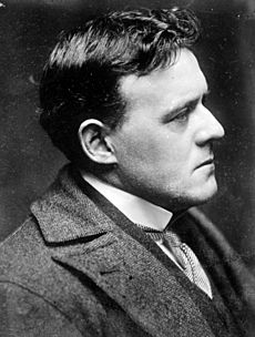 Hilaire Belloc (side view, 1910)