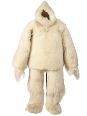 Inuit polar bear parka set