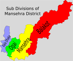 Mansehra District SubDiv