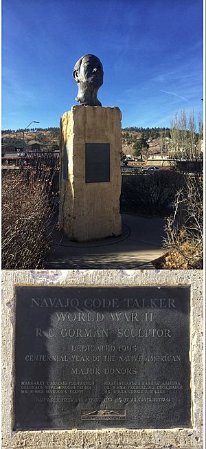 Navajo Code Talker at NAU