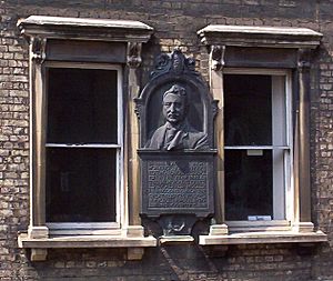 Rhodes' portrait bust