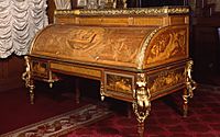 Rolltop desk, 1777-1781 at Waddesdon Manor