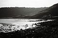 Sennen cove in monochrome