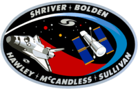 Sts31 flight insignia.png