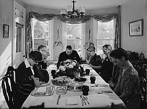 Thanksgiving grace 1942