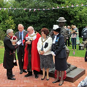 Todger Jones unveiling