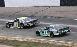 Ty Majeski Alex Prunty both Kulwicki Driver Development winners