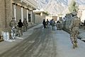 US soldiers patrolling the streets of Asadabad-5