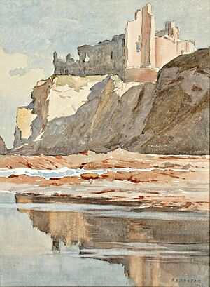 Alfred Baxter - Tantallon Castle, Scotland - Sarjeant Gallery