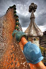 Casa batllo roof