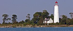 Chantry Island Lighthouse after Renovations