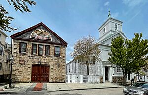 Clarke Street in Newport, Rhode Island