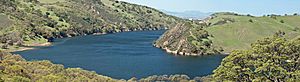 Del Valle Regional Park Panorama