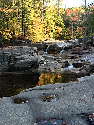 Diana's Baths in the fall