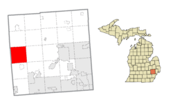 Location within Oakland County