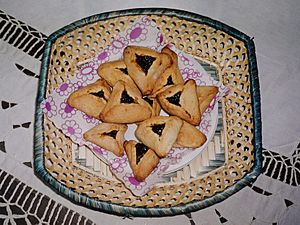 Homemade hamantaschen