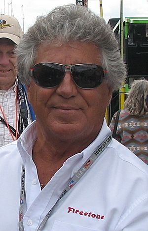 Mario Andretti 2009 Indy 500 Pole Day